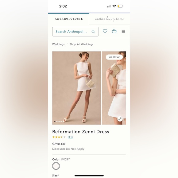 Reformation Zeno Dress - Picture 2 of 2